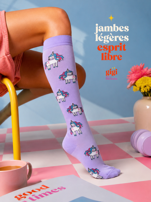 Chausettes de compression Licorne